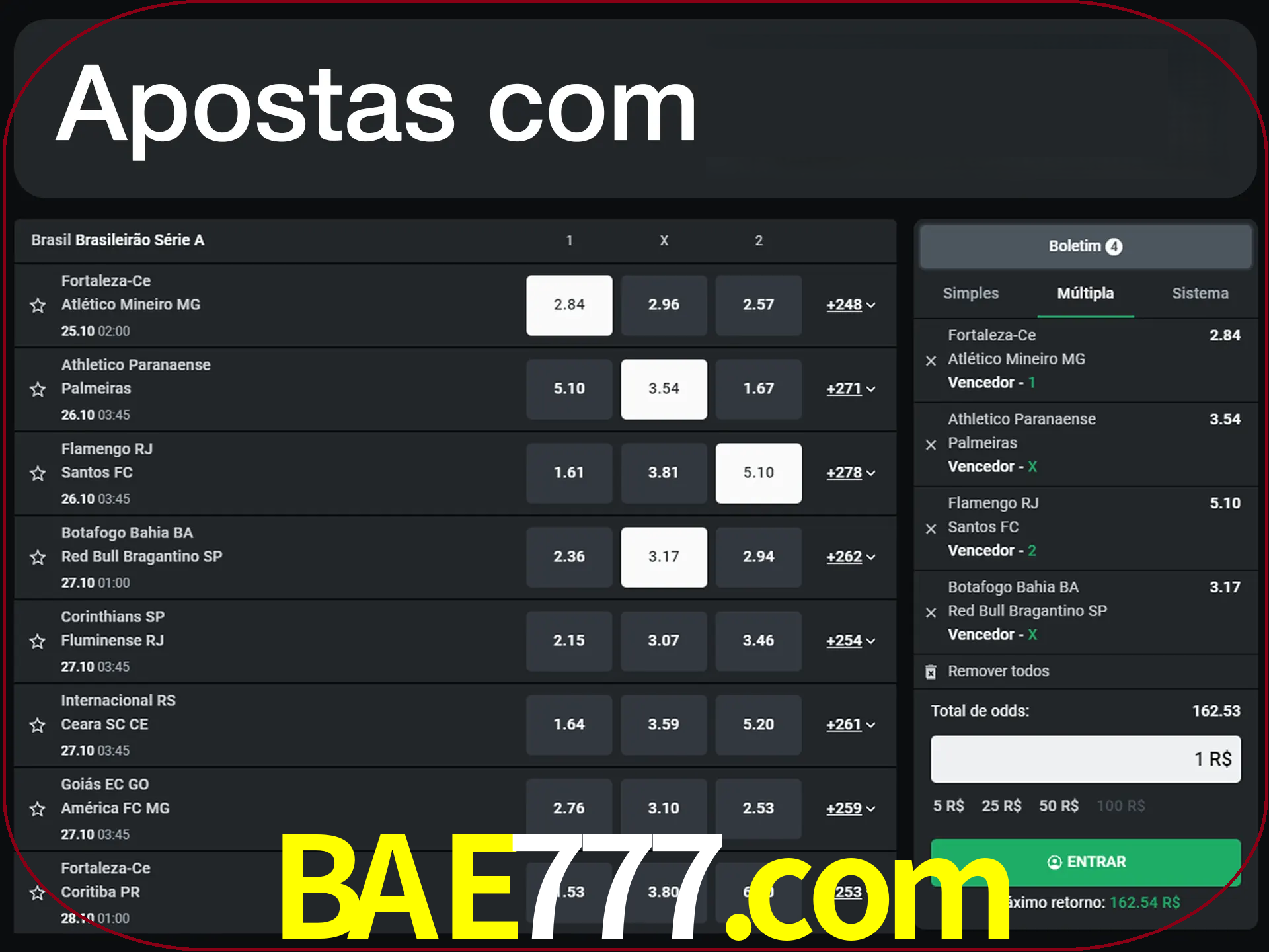 Aposte em vários diciplines com LeonBet.