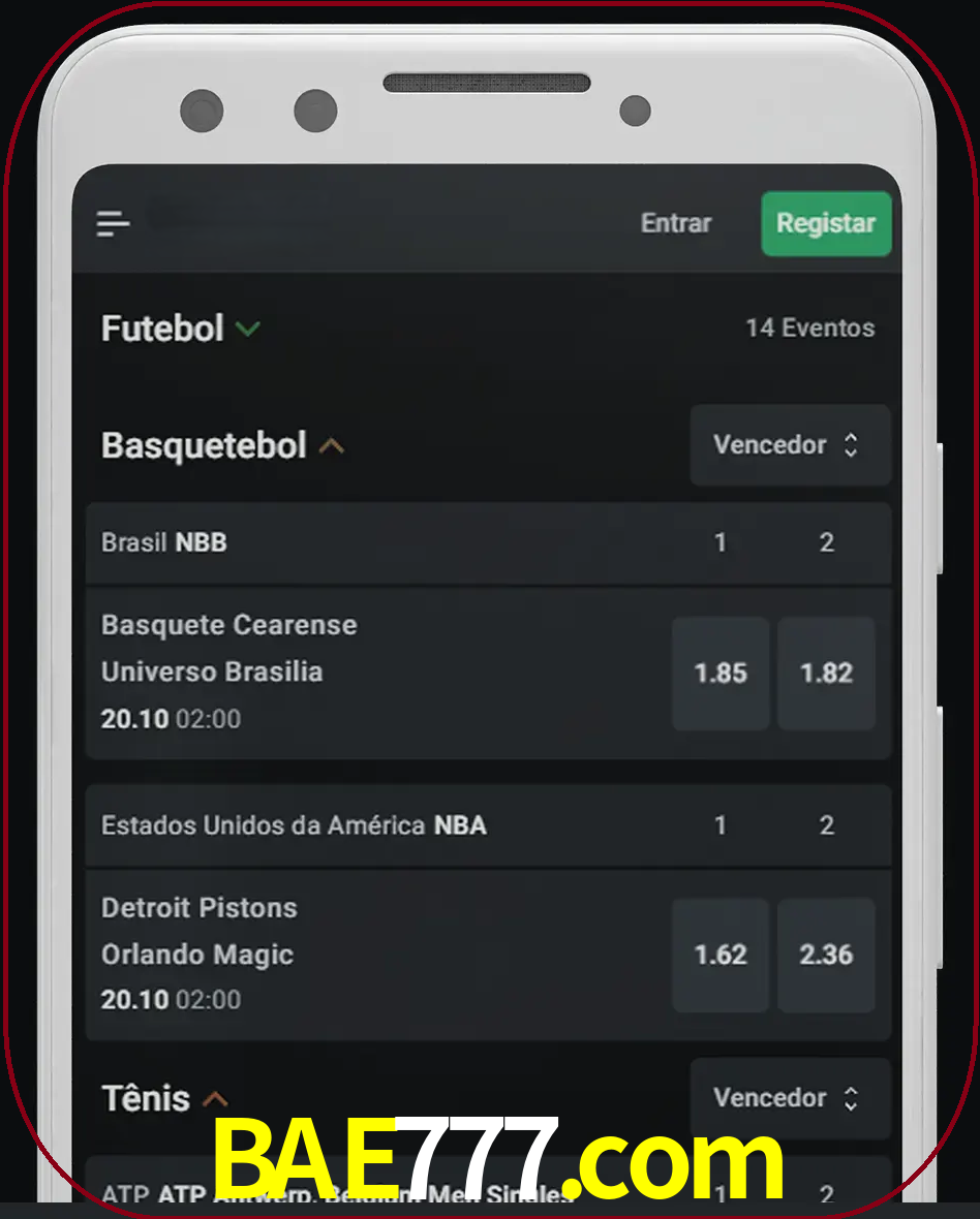 Aposte e assista aos esportes em formato ao vivo.