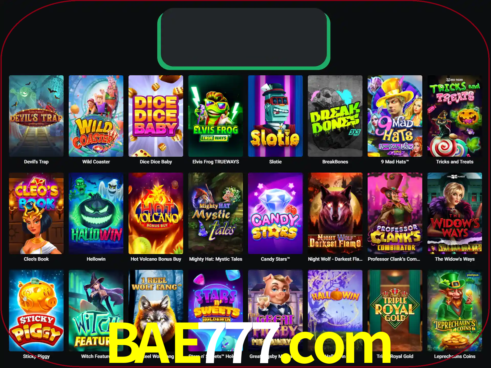 Procure por seus amados jogos de slot.