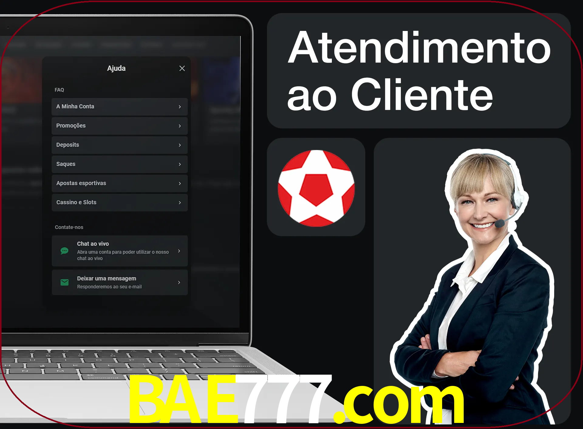 Você pode pedir nosso apoio para ajudar.